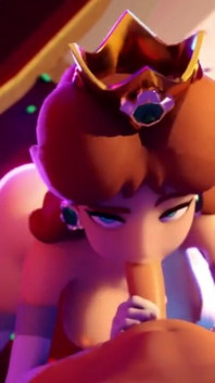 Princess Daisy Sucks Your Dick - POV