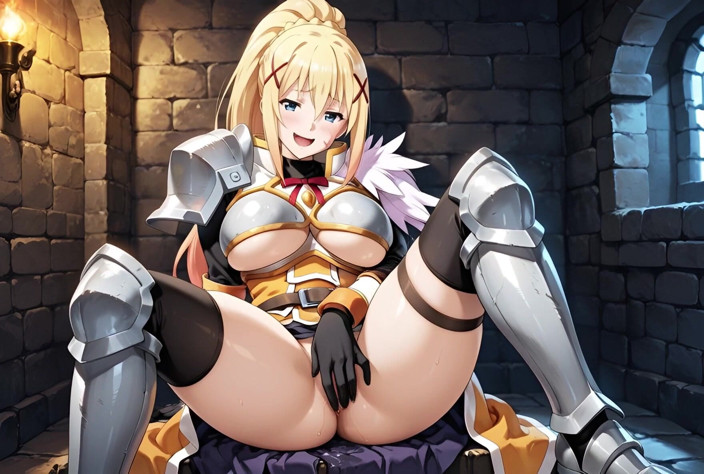 You top AI: L'oscurità Ha Sedotto Kazuma Sato Nell'adattamento Ai Di Konosuba