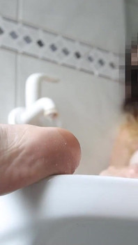 Wife Cheats on Cuckold Husband with Two Guys