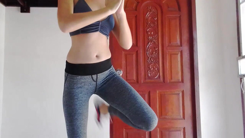 MissAnja_FH: 超汗锻炼，舞蹈+2高潮