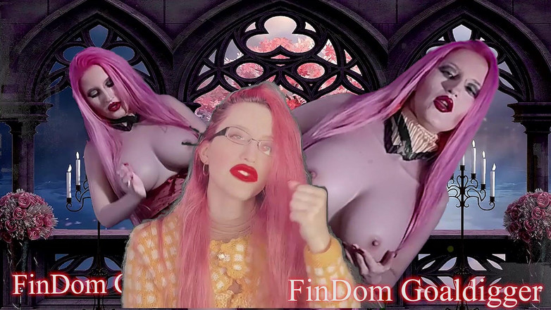 FinDom Goaldigger: 奴隶撸管转型！