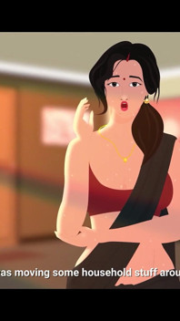 Desi Innocent Bhabhi uwiodła i zerżnięta przez chłopca dostawy, podczas gdy jej męża nie ma