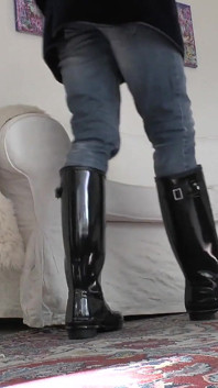 Special JOI and CEI Squeaky Rubber Boots Game