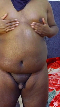 Tlustá Ebony Body Tease & Ass Shake