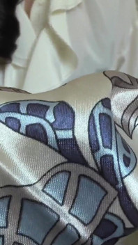 My New Satin Scarf Makes You Want to Cum and Weak, Scarf JOI, Lady Victoria Valente