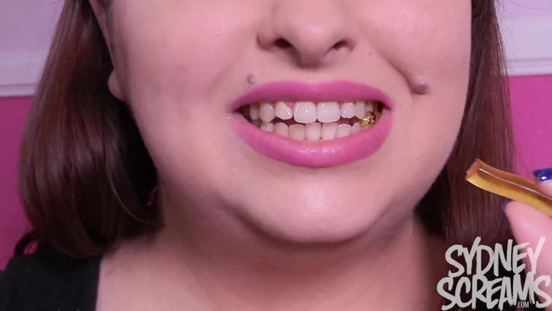 Sydney screams fetish: Slurping, hisap &amp; menggigit - HD WMV