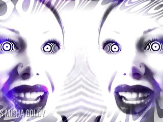 Goddess Misha Goldy: &quot;Seulement mes yeux spirales, seulement du porno, seulement des branlettes...