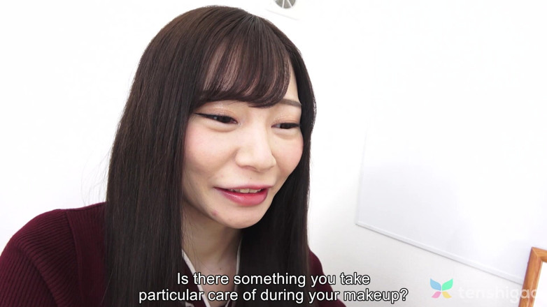 Tenshigao Backstage: Akane Shirosaki Backstage