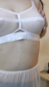 Vintage Lady Teasing in Brown Nylons Part 1 HD