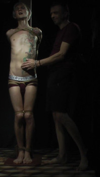 Nicky Tied to Pillar and Electro Paddl Tis2