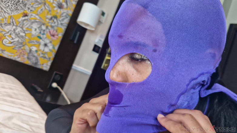 Nylon Xtreme: Julia Kate First Encasement Nylon Cheerleader