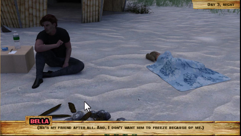 Johannes Gaming: Lewd Island 3 - 란제리가 담긴 여행가방을 발견했습니다.