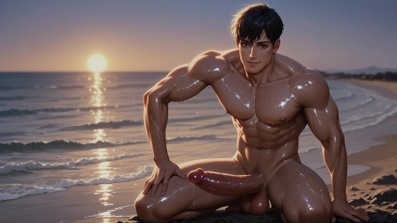 Erotic Man: Ai Ptáky na pláži. Krátké video