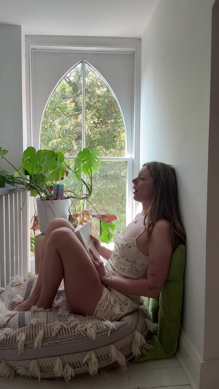 Nadia Foxx: Čtení smut, zatímco se snaží nestříkat příliš brzy! Hysterické čtení