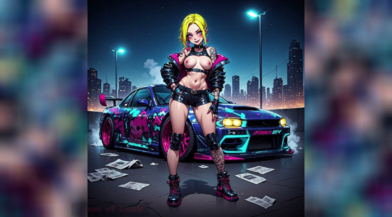 Game of Lust 3D: Gol Anime 핫한 자동차와 핫한 소녀들