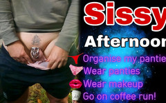 Training Zero: Sissy odpolední femdom otrok veřejné ponížení