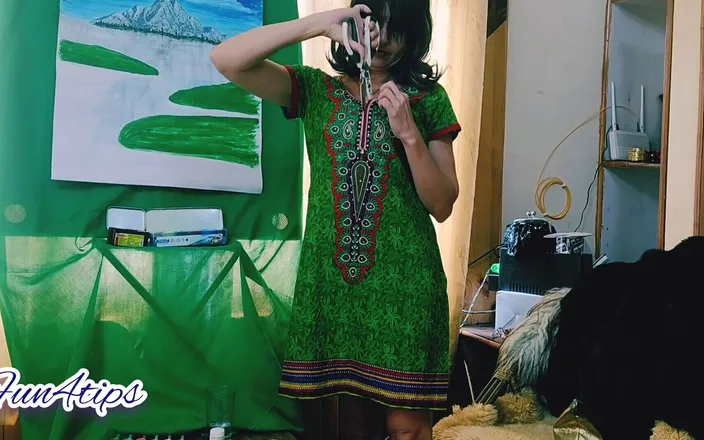 Bolly Karma: Wow, She Tear Her Dress And Get Naked