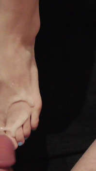 Huge Load All Over My Feet