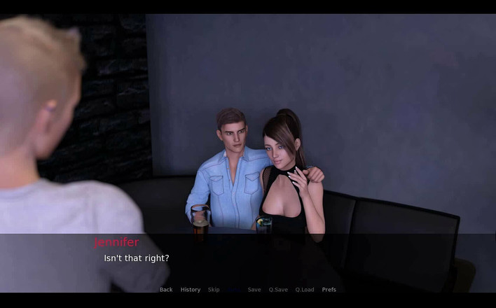 EroticKrisso: Jennifer सुंदर क्लब पैंटीज के अंदर