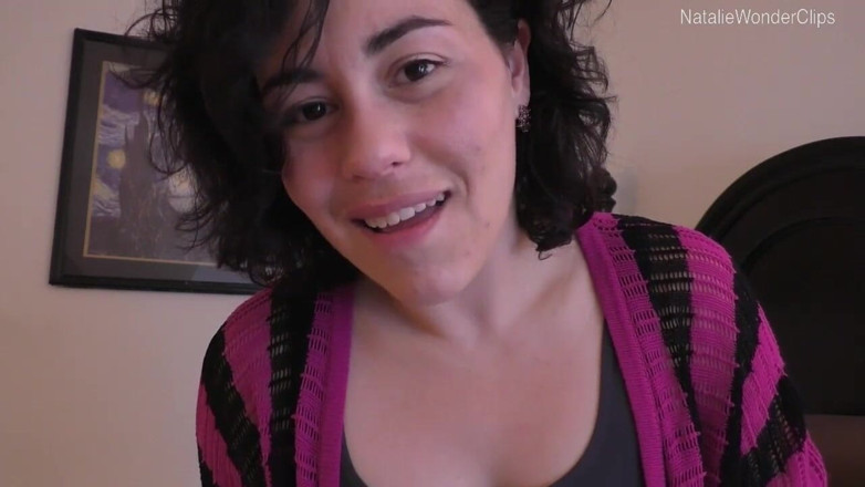 Natalie Wonder: Stepmommy's curious boy wants to play with him
