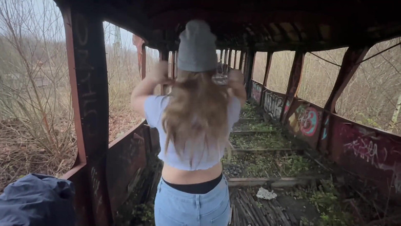 Maja Meer: He and I in the Abandoned Place... and My T-shirt...