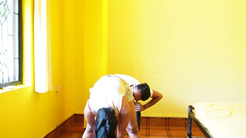 RIABHABI: Yoga Instructor Don't Control Himself to Fuck His Indian Desi...