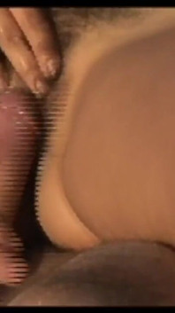 This girl with a hairy pussy loves to be seduced and fucked by her friend by the pool