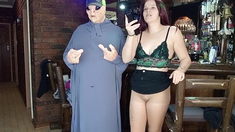 Bigjoefuckalott: Dish Horny Alien Just Came Out of Space