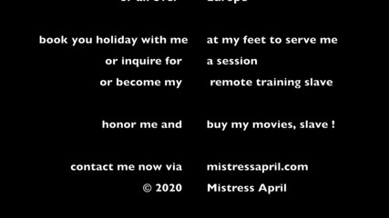 Mistress April: Dominatrix sahibe April tıbbi kobay