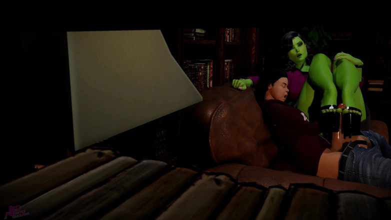 3DHentaiBeauties: She-hulk: il caso della sottomissione