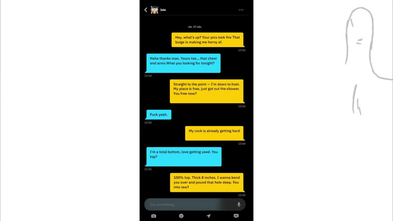 Gay violet rain: Balaclava grindr slut - erstes treffen, oral &amp;arsch essen