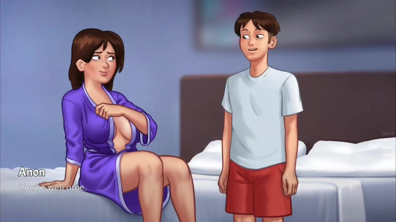 Xr Gamer: Anon นวดเซอร์ไพรส์ Debbie - เล่นเกม Saga ในฤดูร้อน