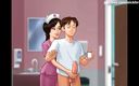Cartoon Universal: Summertime saga teil 135 - versaute krankenschwester wichst meinen schwanz (tschechischer sub)