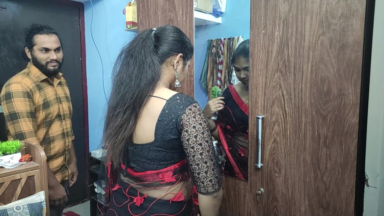 Vaigavarun45: Mallu Couple Hot Fuck in Sari, Sari usuwanie i gorące...