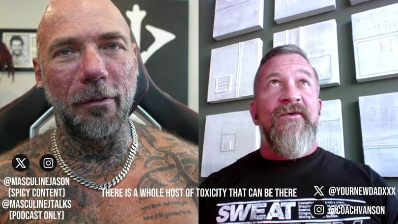 Raw and Uncensored with Masculine Jason: Porn star confessions - coach vanson episode 204