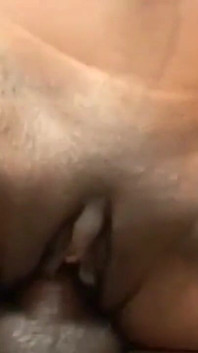 Black on Black Fuck with a Black Pussy Loving Big Black Cock