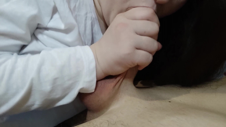 Cum Lust: Teen deepthroat after class. Sucks a big dick right in...