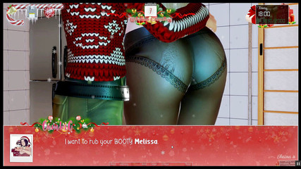 Cumming Gaming: Neomezené Vánoce [Vánoční Hentai PornPlay] Ep. 11 nezbedný chlapec nechce jíst sušenky,...