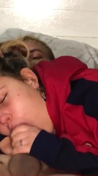 18 Year Old Stepsister Takes Big Load of Cum in Her Mouth