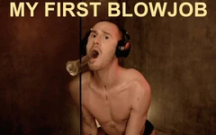 My 1st Blowjob! Loud, Sloppy & Deep