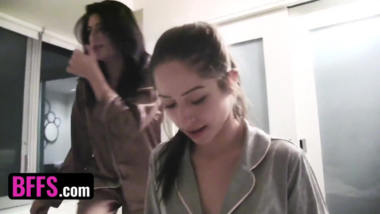 BFFS: BFFS - Naughty besties finger fucked and drilled with a strap-on...