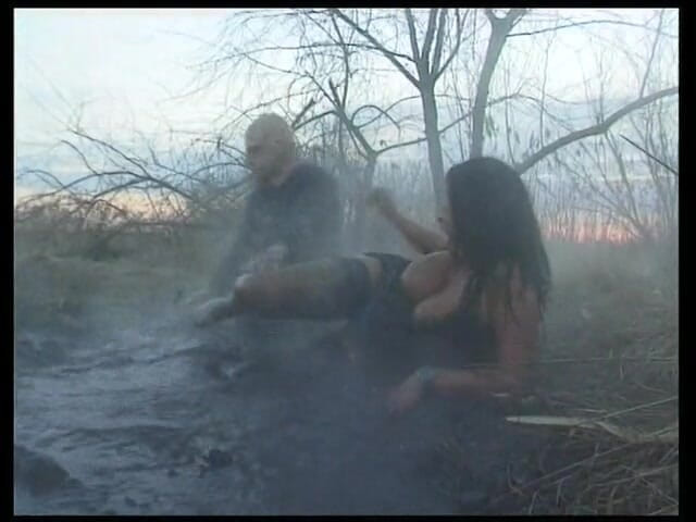 Horny Two really wet MILFs: Chubby girl gets fucked outdoors in the mud