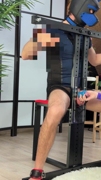Mistress Milks Her Slave Boyfriend 3x in Milking Chair