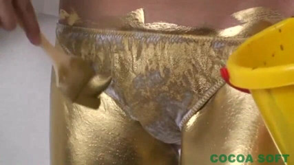 Cocoa Soft: Gold paint 004
