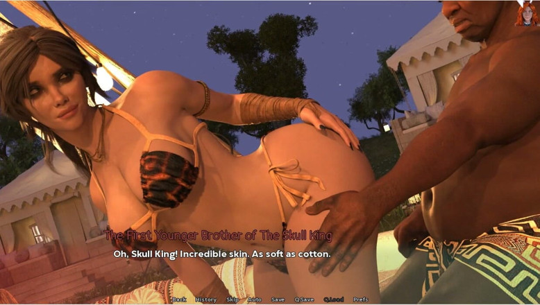 XXX Games Bunk: Fate Won't Seperat E Us - Gameplay - Roleplay - Parody - Cara Croft...