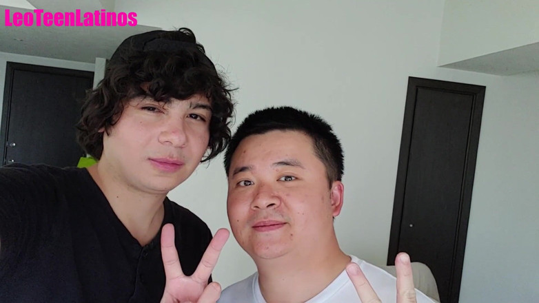 LeoTeenLatinos: レオの異人種間シリーズ: Latino Twink sucking a Chinese Dick - Leo Estebans &amp; Ling...