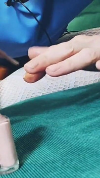 Pinté las uñas. Asmr