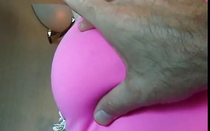 Teen Seduction: Hottie with huge hooters getting her tits squeezed