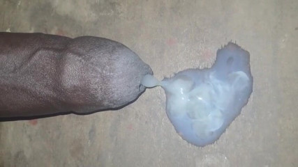 Power dick: A Big Black Cock Full of Cum