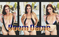 Peacock couple: Doom Dame